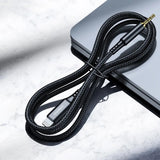 Choetech AUX007 Lightning to 3.5mm Minijack Cable - 1m - Black