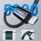 Choetech AUX009 Lightning to 3.5mm Minijack Cable - 2m - Black