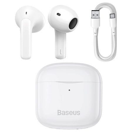 Baseus Bowie E3 True Wireless In-Ear Headphones - White