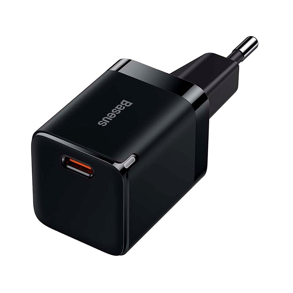 Baseus GAN3 30W Fast Charger Wall charger with USB-C - Black