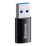 Baseus Ingenuity USB-A to USB-C Adapter - Black