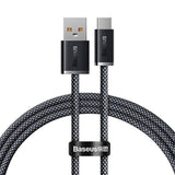 Baseus Dynamic Series USB-A to USB-C Cable 100W - 1m - Black