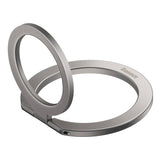 Baseus Halo Magnetic Finger Ring / Stand - MagSafe Compatible - Silver