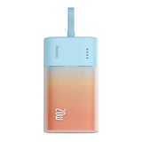 Baseus Popsicle 5200mAh Powerbank 20W with Built-in Lightning Cable - Blue / Orange
