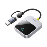 Baseus SafeJourney Wireless Apple CarPlay Adapter - Grey