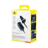 Baseus Multifunctional Car Charger 110W with 3 x USB-A & 3 x USB-C - 1.5m - Black
