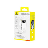 Baseus EnerFill 10,000mAh Powerbank 22.5W with Built-in USB-C & Lightning Cable - White