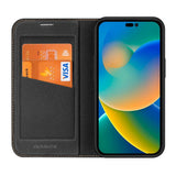 DUX DUCIS iPhone 14 Pro Skin X2 Premium Wallet Case - Black