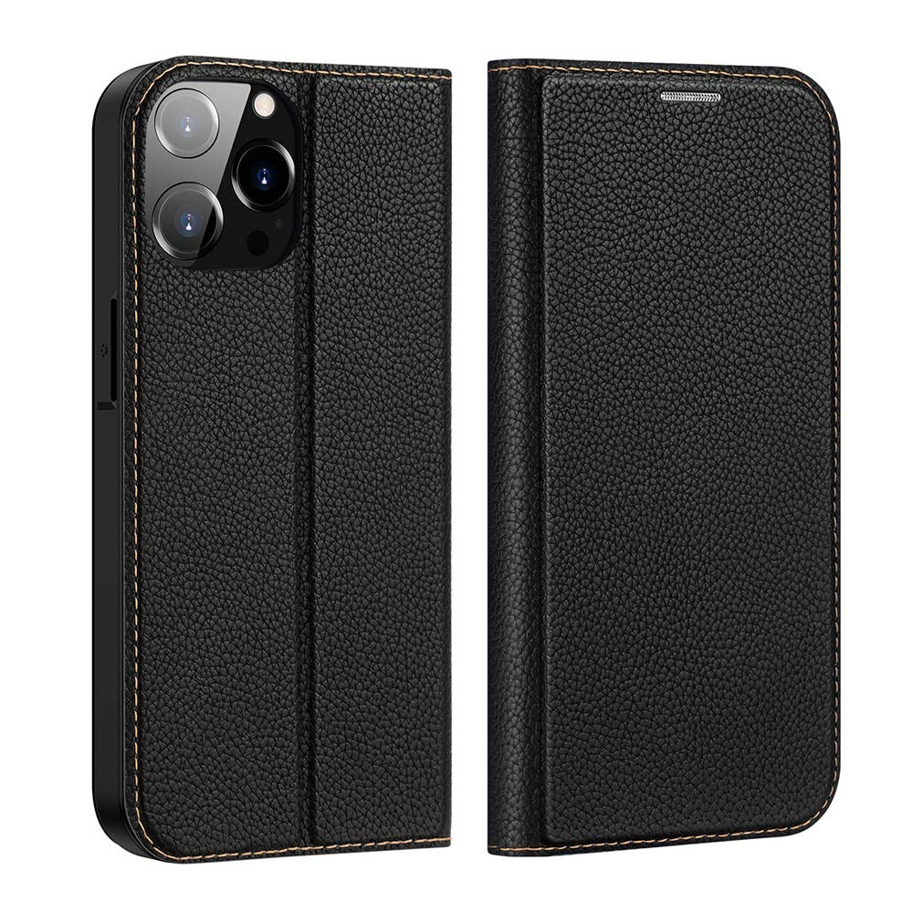 DUX DUCIS iPhone 14 Pro Skin X2 Premium Wallet Case - Black