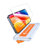 TORRAS Samsung Galaxy S25 Install Master Tempered Glass Screen Protector - Transparent