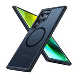 TORRAS Samsung Galaxy S24 Ultra Flexible Plastic Case - MagSafe Compatible - Black