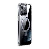 TORRAS iPhone 15 Pro UPRO Ostand Case with Magnetic Kickstand - Transparent