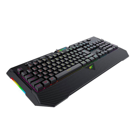 Havit Gaming Keyboard w. RGB - Semi Mechanical - Black