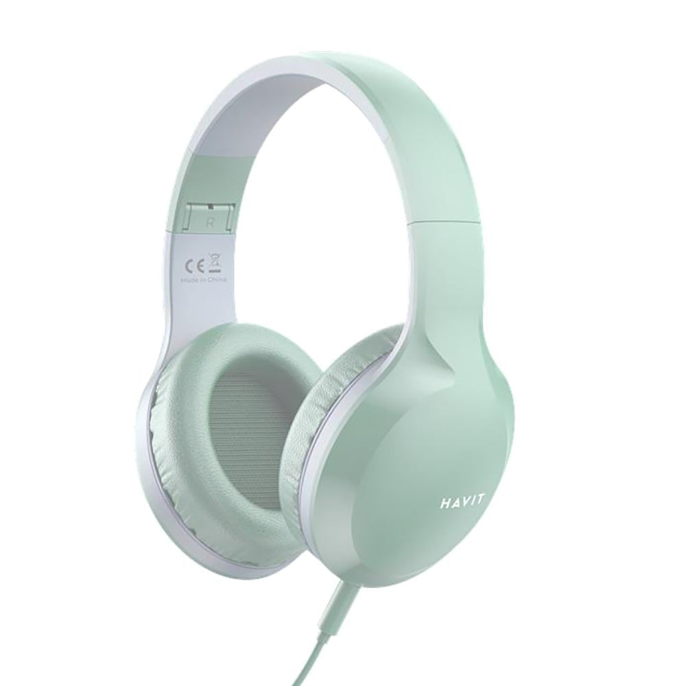 Havit H100d Over-Ear Headphones with jack plug - Green