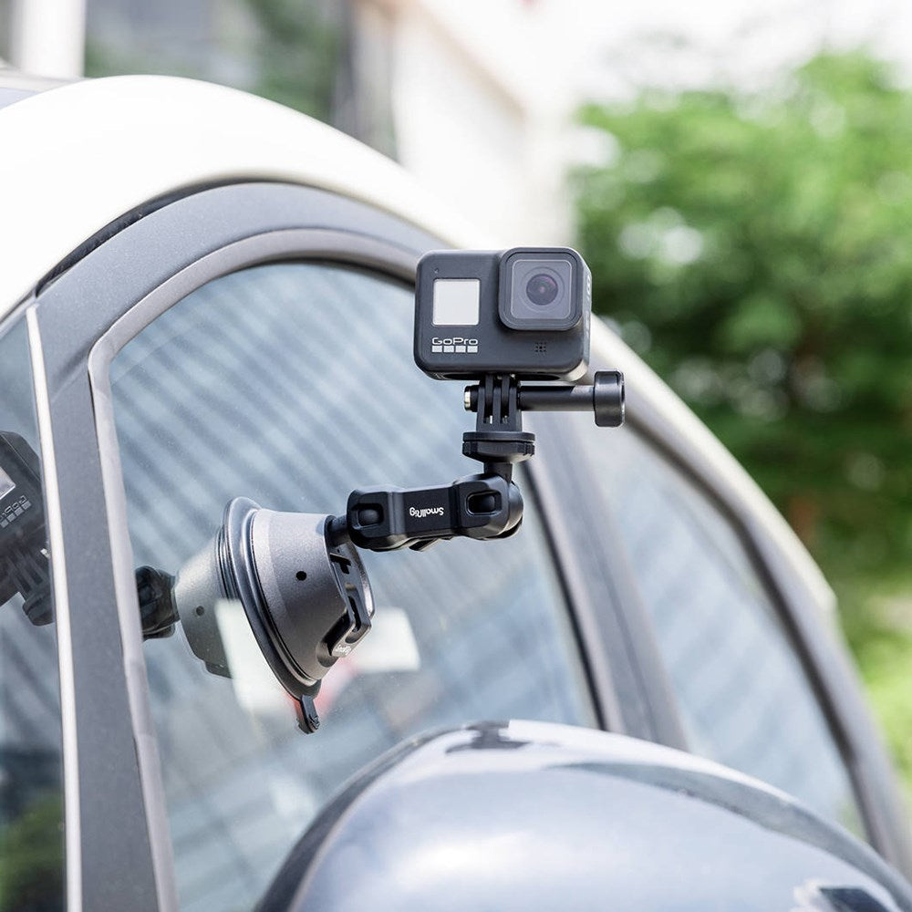 SmallRig 4193 Universal Action Camera Mount with Suction Cup - Black