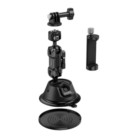 SmallRig 4275 Universal Action Camera / Mobile Mount w. Suction Cup - Black