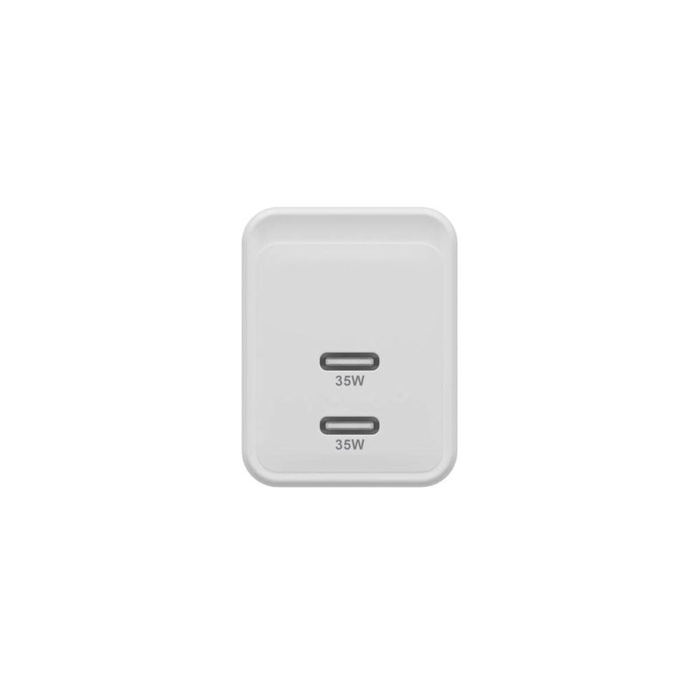 Hyper HyperJuice 35W GaN Wall Charger with 2 x USB-C – White