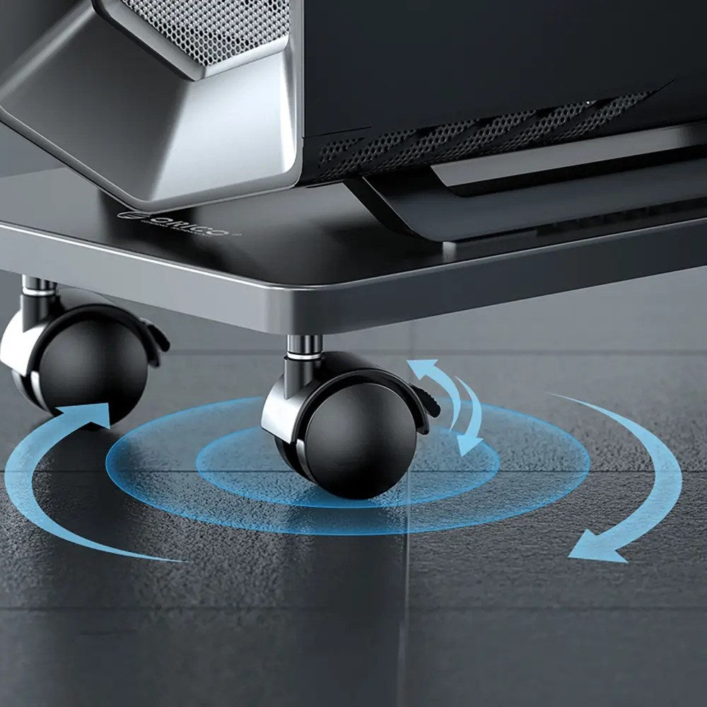 ORICO CPB6 Stand with Wheels for Desktop Computer - Black