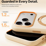 iPhone 18 Pro / 17 Pro TORRAS Ostand Q3 Wind Case - MagSafe Compatible - Beige