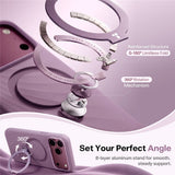iPhone 18 Pro / 17 Pro TORRAS Ostand Q3 Wind Case - MagSafe Compatible - Purple