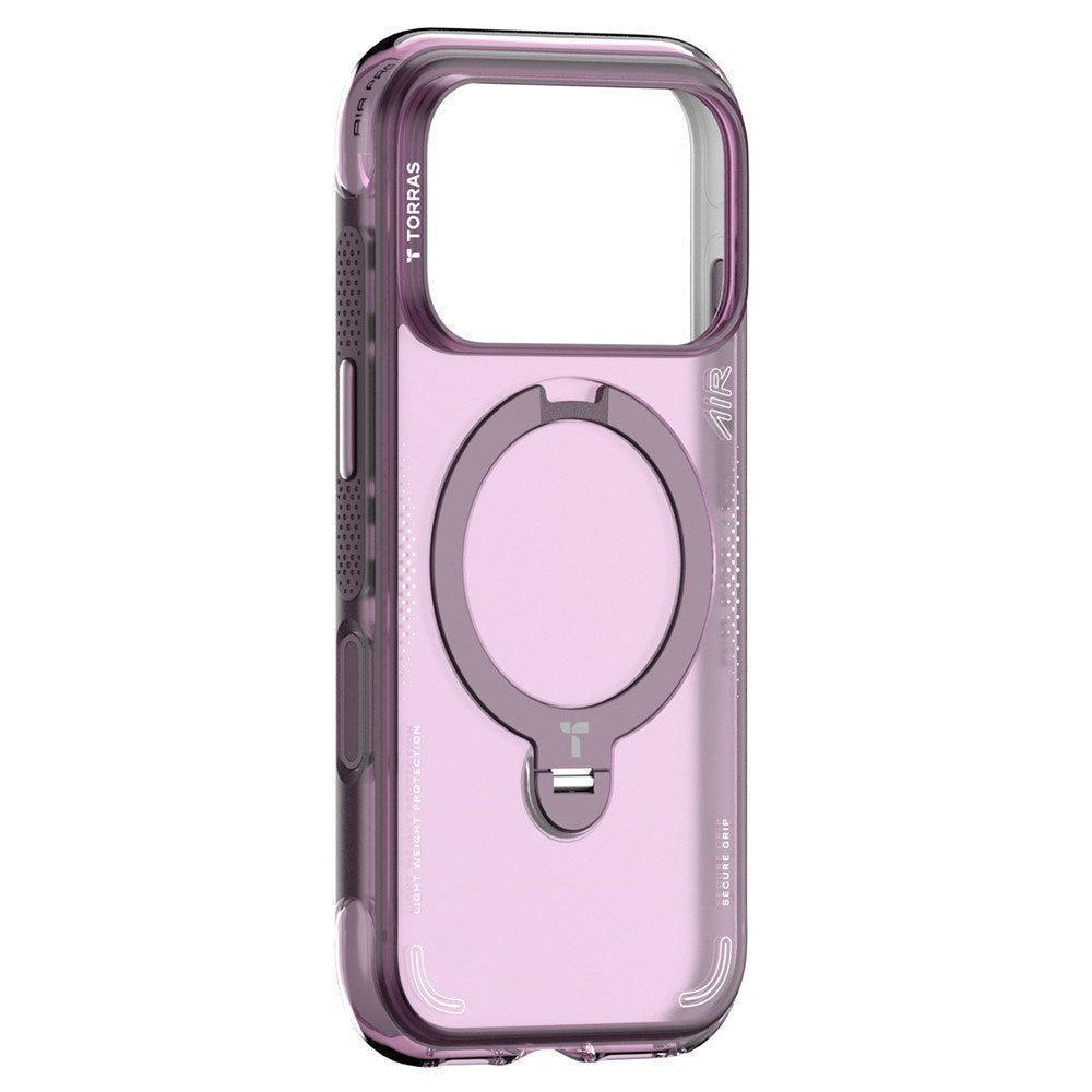 iPhone 18 Pro / 17 Pro TORRAS Ostand Q3 Air Case - MagSafe Compatible - Purple