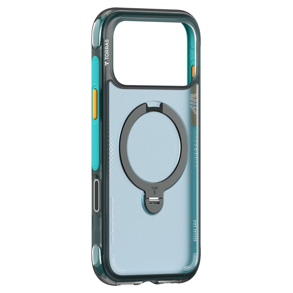 iPhone 18 Pro / 17 Pro TORRAS Ostand Q3 Air Case - MagSafe Compatible - Green