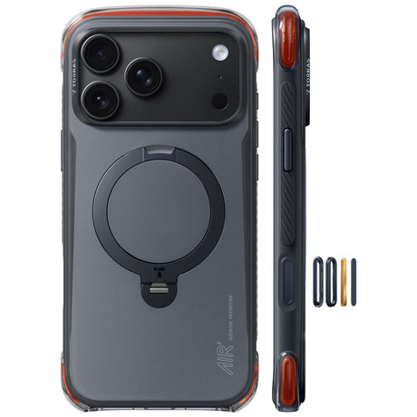 iPhone 18 Pro / 17 Pro TORRAS Ostand Q3 Air Case - MagSafe Compatible - Black