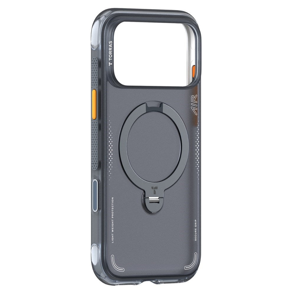 iPhone 18 Pro / 17 Pro TORRAS Ostand Q3 Air Case - MagSafe Compatible - Black