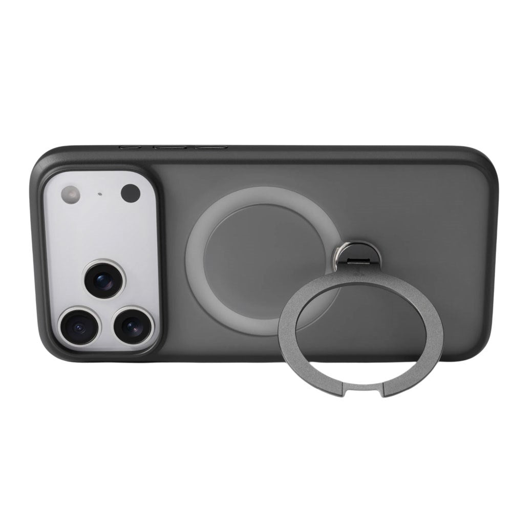 iPhone 18 Pro Max / 17 Pro Max TORRAS Ostand Q3 Spin Case - MagSafe Compatible - Transparent