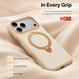iPhone 18 Pro Max / 17 Pro Max TORRAS Ostand Q3 Wind Case - MagSafe Compatible - Beige