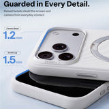 iPhone 18 Pro Max / 17 Pro Max TORRAS Ostand Q3 Wind Case - MagSafe Compatible - White