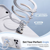 iPhone 18 Pro Max / 17 Pro Max TORRAS Ostand Q3 Wind Case - MagSafe Compatible - White
