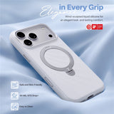 iPhone 18 Pro Max / 17 Pro Max TORRAS Ostand Q3 Wind Case - MagSafe Compatible - White