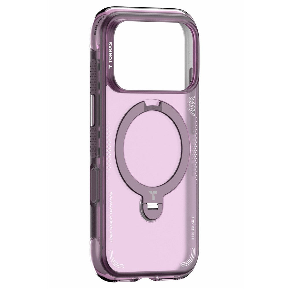 iPhone 18 Pro Max / 17 Pro Max TORRAS Ostand Q3 Air Case - MagSafe Compatible - Purple