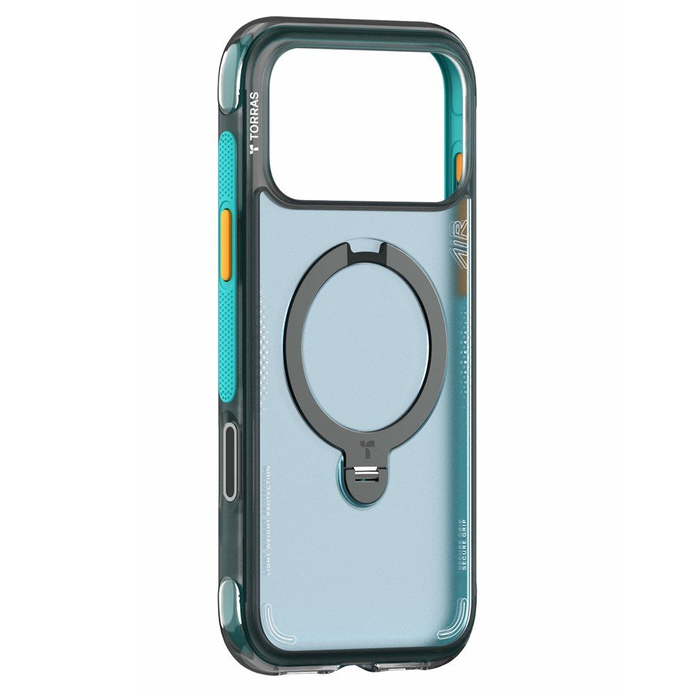 iPhone 18 Pro Max / 17 Pro Max TORRAS Ostand Q3 Air Case - MagSafe Compatible - Green