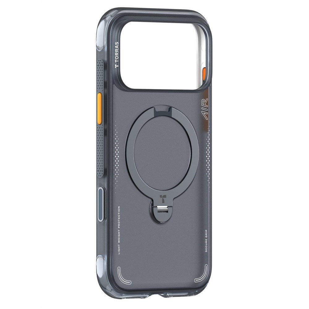 iPhone 18 Pro Max / 17 Pro Max TORRAS Ostand Q3 Air Case - MagSafe Compatible - Black