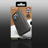 iPhone 14 Pro Raptic Fort Series Craftsman Case - MagSafe Compatible - Matte Black