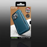 iPhone 14 Pro Raptic Fort Series Craftsman Case - MagSafe Compatible - Blue