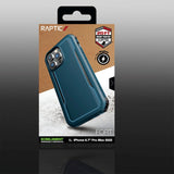 iPhone 14 Pro Max Raptic Fort Series Craftsman Case - MagSafe Compatible - Blue