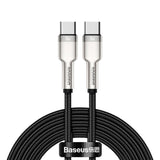 Baseus Cafule 100W USB-C to USB-C Cable - Power Delivery - 2 Meter - Black