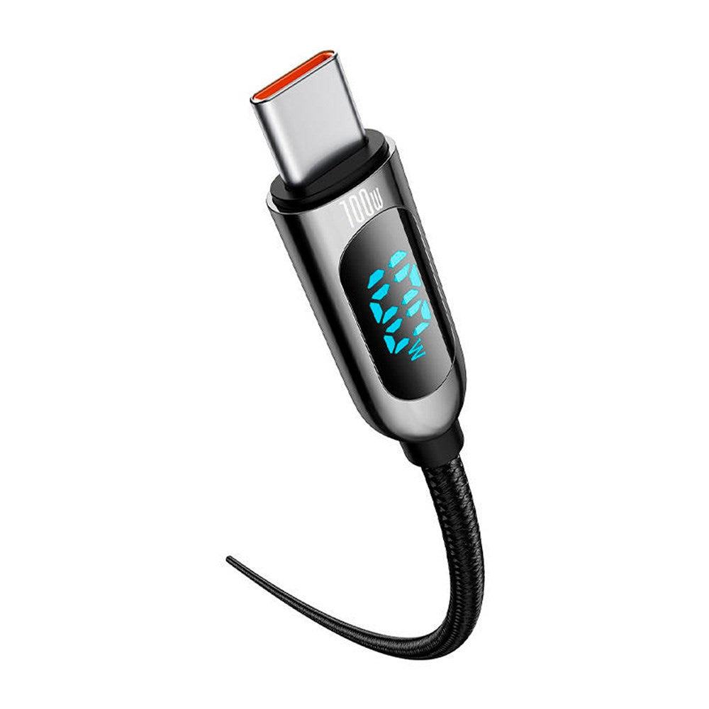 Baseus Display 100W USB-C to USB-C Cable - 1 Meter - Black