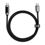 Baseus Display 100W USB-C to USB-C Cable - 1 Meter - Black