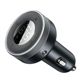 Baseus FM Transmitter / Car Charger with 2 x USB-A & 1 x 3.5mm Jack - Black