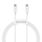 Baseus Superior Series 100W USB-C to USB-C Cable - 1 Meter - White