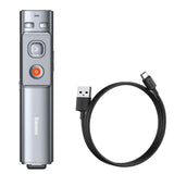 Baseus Rechargeable Laser Pointer - USB-C / USB-A - Grey