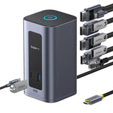 Baseus Nomos NU1 Air Spacemate 12-in-1 Docking Station - Grey