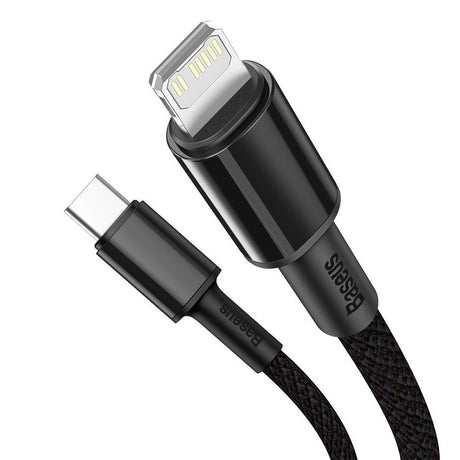 Baseus High Density 20W USB-C to Lightning Cable - 1 Meter - Black