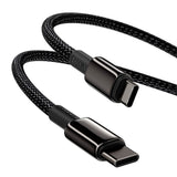 Baseus Tungsten Gold 100W USB-C to USB-C Cable - 1 Meter - Black