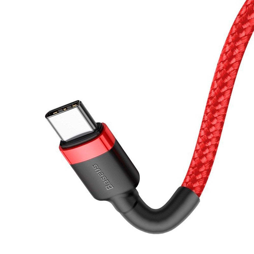 Baseus Cafule 60W USB-C to USB-C Cable - 1 Meter - Red