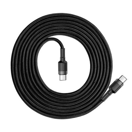 Baseus USB-C To USB-C PD (3A/60W) - USB-C 2.0 Cable 200cm - Black